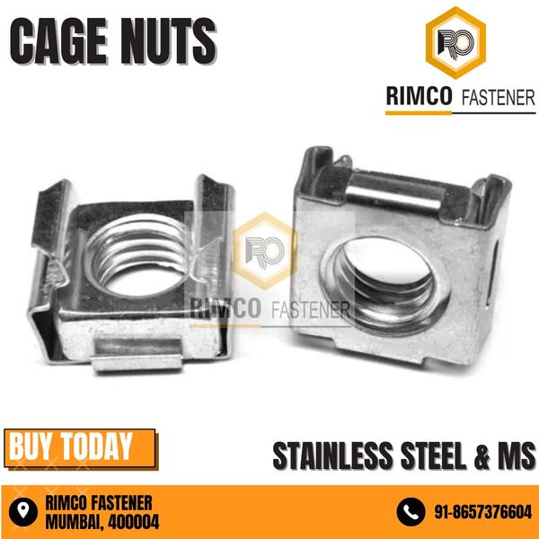 STAINLESS STEEL CAGE NUTS