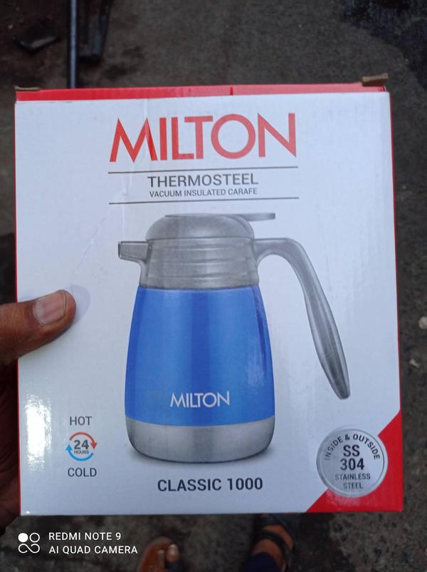 Milton Thermosteel 1 Ltr , Milton Thermosteel Classic 1000 ml , Milton Thermas 1 Ltr , Milton Thermas 1000 ml , Milton Thermosteel Classic 1000 ml Suppliers in Pune, Milton Thermosteel Classic 1 Ltr Suppliers in Pune, Milton Thermosteel Classic 1000 ml Wholesale Suppliers in Pune, Milton Thermosteel 1 Ltr Wholesale Suppliers in Pune, Milton Thermosteel Classic 1000 ml Steel Suppliers in Pune, Milton Thermosteel Thermas 1 Ltr Hot And Cold , All Types Of Milton Thermosteel Thermas And Milton Thermosteel Thermas Bottle Suppliers in Pune Office Stationery Suppliers in Pune , School Stationery Suppliers in Pune , Housekeeping Cleaning Material Supplier in Pune , Packaging Material Supplier in Pune , Grocery Material And General Material Supplier in Pune , All Types Of Printing Work's Suppliers In Pune , Contact us - Classic Enterprises Pune Cell :- 9764107488 / 9024926658 E - Mail :- classicenterprises97@gmail.com Web :-www.classicenterprisespune.in