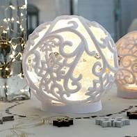 This attractive & pretty looking Round shaped tealight holder is handcrafted into netted floral designs. Illuminate your space with this tealight or candle holder to make it joyous & beautiful. It can be a perfect gift for your loved ones on any occasions.
