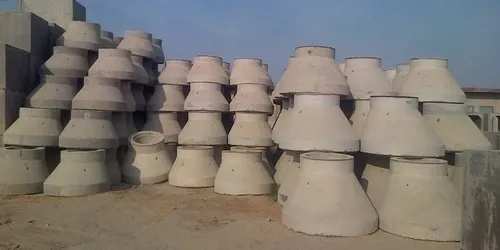 Conical manholes, also known as tapered manholes, are a type of manhole structure used in underground utility systems. They are characterized by their conical or tapered shape, with a wider opening at the top that gradually narrows towards the bottom. Conical manholes are typically made of materials such as concrete or precast segments.The design of conical manholes offers several advantages. Firstly, the tapering shape helps to distribute the load more efficiently, allowing the manhole to withstand heavy vertical loads. This structural design makes conical manholes more resistant to deformation or collapse compared to cylindrical manholes.Additionally, conical manholes provide improved hydraulic efficiency. The narrowing shape allows for more efficient flow of fluids or wastewater, reducing the risk of blockages or backups within the system. The streamlined design helps to minimize turbulence and improve the overall hydraulic performance of the manhole.Conical manholes are commonly used in sewer systems, stormwater management systems, and other underground utility networks. They are particularly suitable for areas with high flow rates or where space constraints exist. The tapered design also makes installation and maintenance easier, as the conical shape reduces the overall weight of the manhole and provides better access to the interior for cleaning and inspection purposes.Overall, conical manholes offer structural integrity, improved hydraulic efficiency, and ease of maintenance, making them a preferred choice in various underground utility systems.