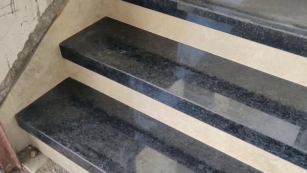Black Pearl Stairs is one of the fine-grained granite of a semi-solid colour tone with speckles of blacks, golds, silvers, browns, greens and shades of grey. When standing far away, this stone is relatively uniform in appearance, yet as you approach you are able to see intricate patterning and mineral deposits. This durable granite is recommended for granite countertops, backsplashes, and more. It is appropriate for both indoor and outdoor use and is available in a variety of finishes.