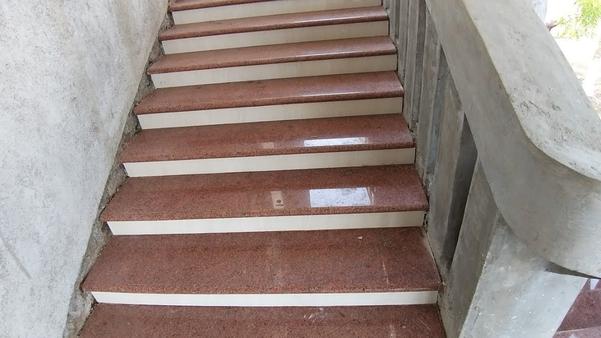 Lakha Red Stairs is beautiful red granite, that is granular with glossy shine which gives the stunning look to your home space.