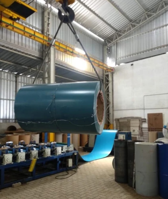 Usage/Application	ConstructionCoating Type	Color CoatedSurface Treatment	GalvanisedColor	BlueMaterial	GalvanizedBrand	JindalThickness	1 mmPackaging Type	RollCountry of Origin	Made in IndiaWe are engaged in offering a wide range of Color Coated Coil  to our clients. Our range of all products is widely appreciated by our clients.