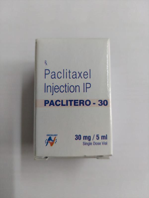 Paclitero 30 Injection is an anti-cancer medication used for the treatment of breast cancer, pancreatic cancer and non-small cell lung cancer.