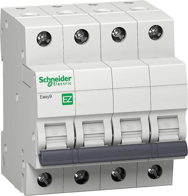 Schneider Electric is a well-known manufacturer of electrical products, including Miniature Circuit Breakers (MCBs). MCBs are protective devices used to automatically disconnect electrical circuits in the event of an overcurrent or short circuit. Here are some key features and information about Schneider MCBs:Acti9 Series: Schneider Electric offers MCBs under their Acti9 series. These MCBs are designed to provide reliable protection and control for electrical installations.Current Ratings: Schneider MCBs are available in various current ratings to suit different applications. Common current ratings include 6A, 10A, 16A, 20A, 32A, and 40A, among others. It's important to select an MCB with the appropriate current rating based on the electrical load requirements.Breaking Capacity: The breaking capacity of an MCB refers to its ability to interrupt the current flow during a fault condition. Schneider MCBs have different breaking capacities, typically ranging from 4.5kA to 10kA. It's essential to choose an MCB with a breaking capacity suitable for the fault level of the electrical installation.Number of Poles: Schneider MCBs are available in different pole configurations, such as single-pole (1P), double-pole (2P), and triple-pole (3P). The number of poles determines the number of simultaneous circuit interruptions the MCB can provide. Single-pole MCBs are commonly used for single-phase circuits, while double-pole and triple-pole MCBs are used for three-phase circuits.Trip Characteristics: MCBs can have different trip characteristics to suit different applications. Schneider MCBs may have trip characteristics such as B-curve (for general-purpose applications), C-curve (for motor control applications), or D-curve (for high inrush current applications).Connection Options: Schneider MCBs come with various connection options, including screw terminals or plug-in terminals. The choice of connection type depends on the specific application and installation requirements.Overload and Short Circuit Protection: Schneider MCBs provide protection against both overcurrents (caused by overload conditions) and short circuits. They automatically trip and disconnect the circuit when the current exceeds the rated capacity of the MCB.Quality and Safety: Schneider Electric is known for its high-quality electrical products, and their MCBs are designed to meet international standards for safety and performance.When selecting a Schneider MCB, it's important to consider factors such as the current rating, breaking capacity, number of poles, trip characteristics, and specific application requirements. Refer to the product specifications, technical datasheets, and guidelines provided by Schneider Electric for detailed information and proper selection of the appropriate MCB for your electrical installation.