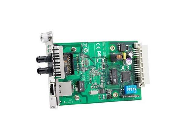● LFP (Link Fault Pass-Through) and FEF (Far End Fault) ● Two different operation modes: store-and-forward and pass-through ● Auto-negotiation ● Plug and play ● Hot-swappable ● Supports 10 KB jumbo framesProduct categoryMedia Convertersub-categoryEthernet to Fiber ConverterPartner nameMoxaSeries nameCSM-200 SeriesAttributesEthernet Port1Fiber Port1Media Converters Type	Ethernet-to-Fiber	Ethernet Interface	1 10/100BaseT(X) Ports(RJ45 connector)	Fiber Port	100BaseFX Ports(multi-mode ST connector)PoE Ports	–	Combo Ports	–	Input Voltage	12 VDCIP	–	Mounting	–	Dimensions	86.8 x 124.3 x 21 mm(3.42 x 4.89 x 0.83 in)Weight	115 g (0.25 lb)	Housing	–	Operating Temperature	0 to 55°C (32 to 131°F)Warranty Period	5 years