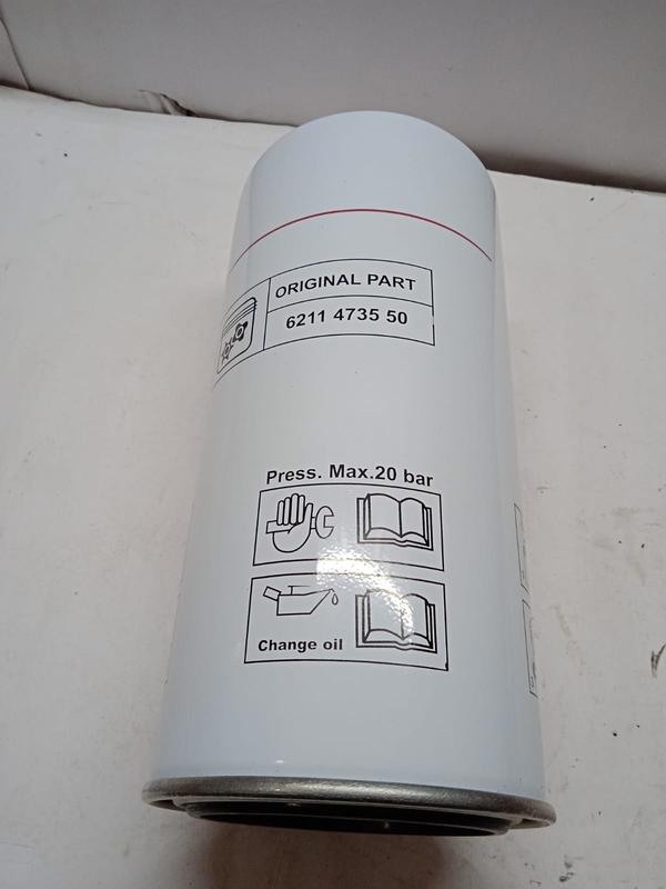ITEM: OIL FILTER/ MAKE: CP/ PART NO:6211473550 / PSC: S9 PCC:IJZSX623 / SIZE: W2.064 ID:2.5CM OD:5.4CM