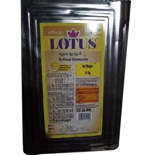 We are leading a Supplier of Lotus Refined Palmolein Oil in JaipurProducts Details :- Brand LotusSpeciality NaturalType Refined OilPackaging Type TinWeight 15kgForm Liquid