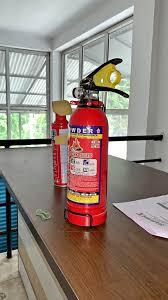 Fire Extinguisher Type Dry Powder TypeFire Class A Class, B Class, C ClassCapacity 500 GRAMBody Material Mild SteelUsage/Application For OfficesABC TYPE FIRE EXTINGUIHSER OF 500 GRAM >SUITABLE FOR ALL TYPES OF FIRE >SUITABLE FOR HOME/CAR/JEEP/AUTO/E-RIKSHAW >EASY TO INSTALL WITH A FREE STAND >RE-FILL AND READY TO USE AGAIN >EASY TO OPERATE