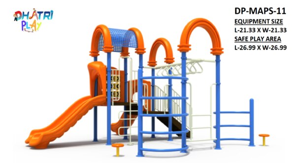 EQUIPMENT MANUFACTURE WITH LLDPE, GI PIPE & SHEET, POWDER COATING, SWING BEARING ASSEMBLIES RUBBER COATED SWING CHAINS, LLDPE SWING SEATS.