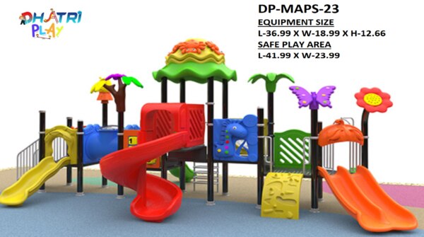 EQUIPMENT MANUFACTURE WITH LLDPE, GI PIPE & SHEET, POWDER COATING, SWING BEARING ASSEMBLIES RUBBER COATED SWING CHAINS, LLDPE SWING SEATS.