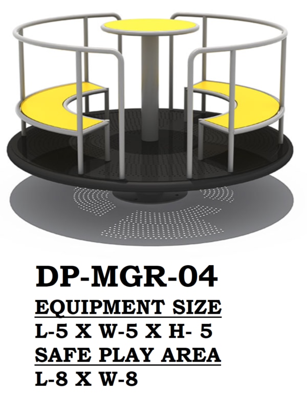 EQUIPMENT MANUFACTURE WITH LLDPE, GI PIPE & SHEET, POWDER COATING, SWING BEARING ASSEMBLIES RUBBER COATED SWING CHAINS, LLDPE SWING SEATS.