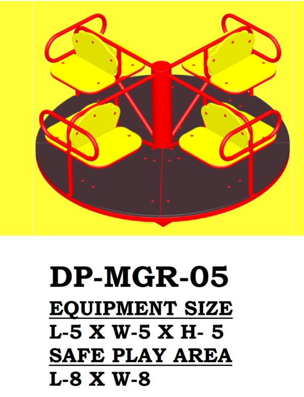 EQUIPMENT MANUFACTURE WITH LLDPE, GI PIPE & SHEET, POWDER COATING, SWING BEARING ASSEMBLIES RUBBER COATED SWING CHAINS, LLDPE SWING SEATS.
