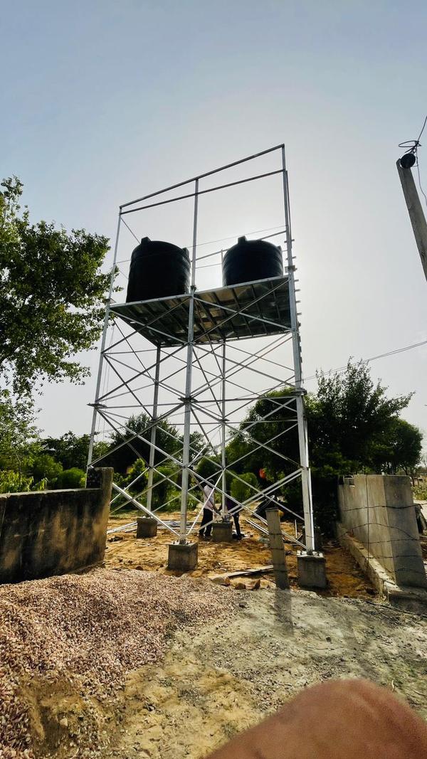 Red Bird Industries Providing you the best range of Solar Water Tank Structure, Rooftop Solar Panel Mounting Structure, Pre Galvanized Solar Panel Mounting Structure and Hot Dip Galvanized Rooftop Solar Structure with effective & timely delivery