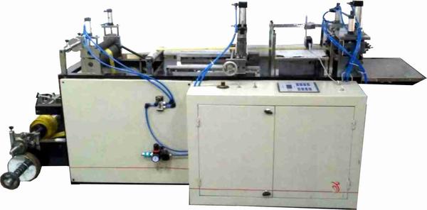 About Our Cut to Length, Point Cutting, Label Cutting Machines: Trasy Enterprises is engaged in supplying and exporting of Cut to Length, Point Cutting and Label Cutting machines. Get highly efficient machines for Label Cutting, Cut to Length and Point Cutting from Trasy Enterprises Plastics at best price. These machines are running successfully all over India which are exported world wide for packing various products. Features : • Unwind with Pneumatic Brakes. • Pneumatic knife for speedy cutting. • Perforation is adjustable by pressure of pneumatic. • Printed & unprinted accurate label making. • Maximum Label Size: 300 mm X 300 mrn • Max. Speed: 335 PPM depending on size • Motor Load: 0.5 Hp