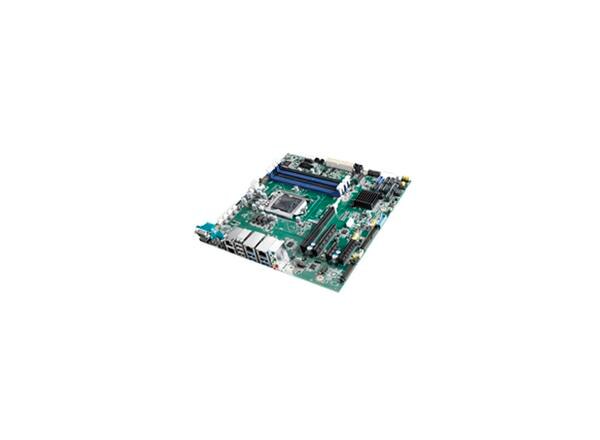 ● Four U-DIMM sockets support up to 128GB DDR4 2400/2666 MHz SDRAM ● Supports HDMI2.0a(option),2 DP++,eDP/LVDS(option) display ● Supports Intel AMT 12.0 and Intel vPro competent ● Supports PCIE Gen3, 4 USB3.1, 10 x USB2.0/USB 3.0, upto 4 x SATAIII and quad GbE LAN, M.2(M-key),M.2(E-key)Product categoryIndustrial Computingsub-categoryIndustrial MotherboardPartner nameAdvantechSeries nameAIMB SeriesAttributesRAID SupportNoi3NOForm FactorMicro ATXTypeIndustrial Board1st GenrationNO2nd GenerationNO3rd GenerationNo4th GenerationNo5th GenerationNO6th GenerationNo7th GenerationNo8th GenerationYes9th GenerationYes10th GenerationNo11th GenerationNO12th GenerationNOXeon ProcessorYes