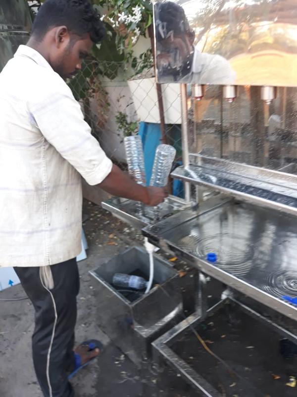 PET BOTTLE WASHING MACHINE