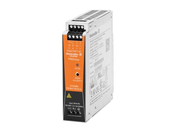 ● Input : 1 – Phase ● Output : 5 VDC-14 A ● Output Power :70WProduct categoryPower SuppliesPartner nameWeidmullerSeries namePROmaxAttributesOutput Voltage (V DC)5Output Current (A DC)14Output Power (Watt)70AC Input Type1-Phase