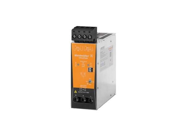 ● 24 V DC 2 x 40 A ● Active load sharing ● Quick triggering of a circuit breakerProduct categoryPower SuppliesPartner nameWeidmullerSeries nameRedundancy modulesAttributesOutput Voltage (V DC)24Output Current (A DC)40