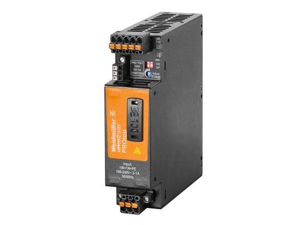 ● Input : 1 – Phase ● Output : 24 VDC-5 A ● Output Power :120W ● Highest efficiency and Compact housingProduct categoryPower SuppliesPartner nameWeidmullerSeries namePROtopAttributesOutput Voltage (V DC)24Output Current (A DC)5Output Power (Watt)120AC Input Type1-Phase