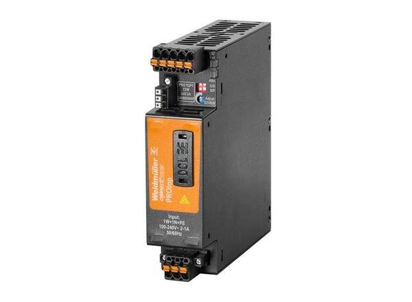 ● Input : 1 – Phase ● Output : 24 VDC-3 A ● Output Power :72W ● Highest efficiency and Compact housingProduct categoryPower SuppliesPartner nameWeidmullerSeries namePROtopAttributesOutput Voltage (V DC)24Output Current (A DC)3Output Power (Watt)72AC Input Type1-Phase