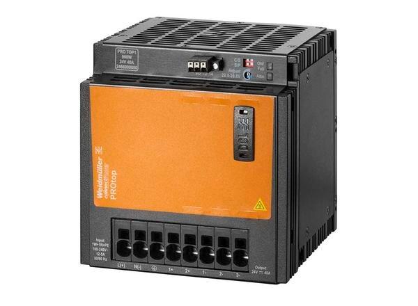 ● Input : 1 – Phase ● Output : 24 VDC-40 A ● Output Power :960W ● Highest efficiency and Compact housingProduct categoryPower SuppliesPartner nameWeidmullerSeries namePROtopAttributesOutput Voltage (V DC)24Output Current (A DC)40Output Power (Watt)960AC Input Type1-Phase