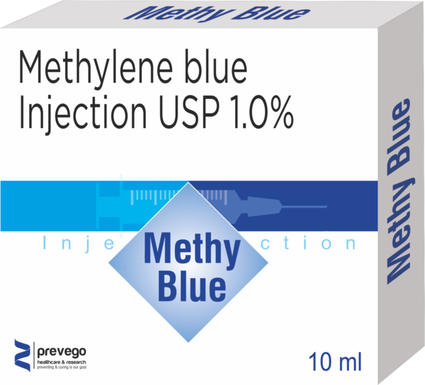 METHY Blue 10mg Injection is a medicine used in the treatment of a condition called methemoglobinemia. Methemoglobinemia is a blood disorder in which an abnormal amount of methemoglobin is produced. This medicine reduces the methemoglobin to hemoglobin. This helps in the treatment of the condition.