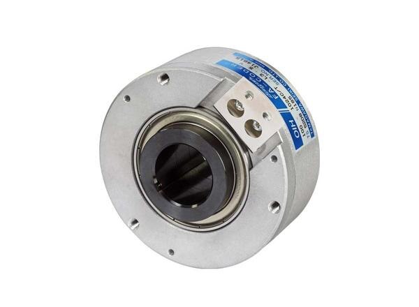 Hollow shaft encoder ● Big Size ● High reliability ● 30 mm through hollow shaft ● Maximum Rotational Speed: 3000 RPM ● Specially for Elevator IndustryProduct categoryRotary Encoderssub-categoryIncremental EncodersPartner nameTamagawaSeries nameOIH100AttributesEncoder TypeIncrementalShaft TypeHollow shaftOuter Diamater100 mmInput Voltage5 VDCPPR8192Output FormLine Driver