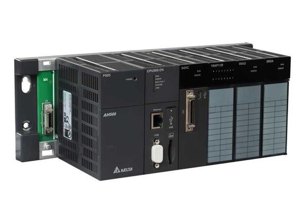 Redundant CPU: The redundant CPU of the AH Series adopts a reliable redundancy structure, and integrates synchronous modules, Ethernet ports, and serial communication interfaces for a more competitive control solution.● Highly integrated software ISPSoft: Graphical Interface with 5 programming languages● Hot Swapping Function● Redundancy available in CPU / PS / Back Plane And communication● CPU switching Time: 100ms● Enhanced flexibility: Max. 100m between 2 local extension racks● Improved maintainability: Hot-swapping function keeps the system running● Utilizes 32-bit processor● Excellent program execution speed: LD instruction execution speed 0.02µs● Max. I/O points:DIO: Max. 4,352 pointsAIO: Max. 544 channelsRIO>100,000 points● Program capacity: Max 384k steps (1.5MB)● Data register (D+L) 256k words● CPU built-in with fully isolated RS-232/422/485, Mini USB, Ethernet, full-size standard SD(standard CPU)/SDHC(advanced CPU) card slot● The abundant selection of DIO modules, AIO modules, temperature control modules, network modules.abcfsd