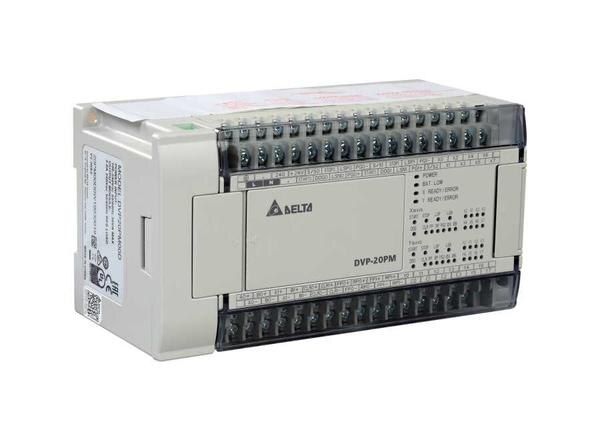 The advanced PM series motion control MPU can become the motion extension module of another PM series MPU, very flexible in all kinds of applications. It is a Pulse type of Motion PLC that supports 500KHz PTO and E-CAM. It supports G-Codes and M-codes and also supports MPG function. Supports various kinds of FB related to CAMing applications● Max. I/O points: 512● Program capacity: 64K Steps● Communication port: Built-in RS-232 and RS-485, compatible with MODBUS ASCII / RTU communication protocol.● Data register: 10,000 words (latched)● 500KHz high-speed pulse output:● Built-in 2 groups of A/B phase differential signal output● X-axis pulse output: (FP0+, FP0-), (RP0+, RP0-)● Y-axis pulse output: (FP1+, FP1-), (RP1+, RP1-)● Supports Manual Pulse Generator (MPG) and multi-point external signal inputs● Supports E-CAM function● Supports G-Codes and M-Codes● Supports Acyclic / Cyclic / Rotary Cutter Functional Block
