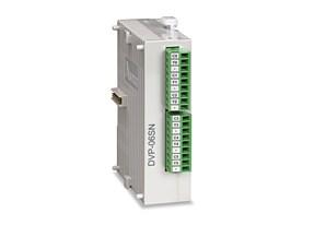 DVP Slim Series Expansion Modules are suited for all series of slim series CPU● Supports DI / DO module & DI + DO Mixed module● Suports AI / AO module & AI + AO Mixed module● Supports PT-100 Input / Thermocouple Module● Supports Left side high speed communication modules like DeviceNet / CANOpen / Ethernet● Supports Load Cell Module● Supports Remote IO Modules on Ethernet / DeviceNet / CANopen / EtherCATView ProductsDownloads Brochure