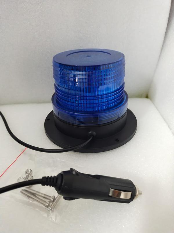 30pcs SMD 5730 LEDs· DC 10 - 110 Volts· 50000 Hours Lifespan· PC Cover & ABS Base· Cigarette Lighter Plug Optional· 2 Light Modes ( Fast Double Flashing / Cycle Flashing )· Amber / Blue / Red Cover Optional· Strong Magnet Base· IP65 Waterproof Rate· ISO 9001:2015,CE, RoHS, ECE R65 R10 Approved· Ideal for Emergency Workers, Construction Vehicle Truck Vehicle, Forklift, School Bus, and Other Emergency Needs· Dimension L:131mm W:131mm H:95mm· Net Weight 251g