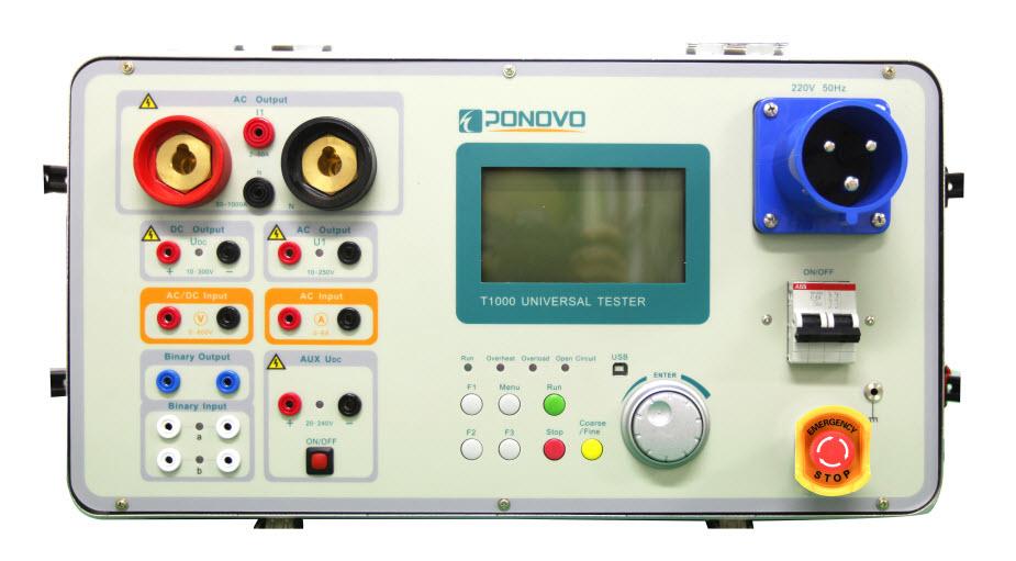 •Relay & CT Tester Function, Ratio,Secondary Impedance, Polarity, etc.•Multimeter Function•Easy to control•PC report tool software•Advanced high power constantcurrent source with pulse widthmodulation technology for automatedtesting•Continuously Output 1000A for 2minutes, continuously output 400A formore than 5 minutes