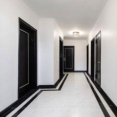 Readymade Floor Made By KGM Stone. black and white