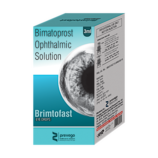 BRIMTOFAST DROP is a medicine used to reduce pressure in the eyes in adults with glaucoma and high pressure in the eye. If the pressure in your eye is too high it can damage your sight, potentially leading to blindness. It works by helping fluid flow from inside the eye into the blood.BRIMTOFAST DROP is suitable for adults and children and can be used by itself or in combination with other eye medicines to reduce pressure