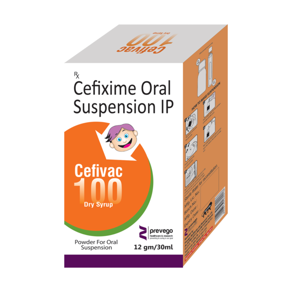 CEFIVAC 100Mg is an antibiotic belonging that is used to treat a variety of bacterial infections. It is effective in infections of the respiratory tract (eg. pneumonia), urinary tract, ear, nasal sinus, throat, and some sexually transmitted diseases.