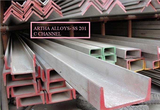 Artha Alloys is one of the most leading manufacturer of Stainless Steel 201 C Channel. Stainless Steel 201 C Channel is made from Hot Rolled mild steel . To prevent from corrosion and resistant Stainless Steel 201 C Channel are either coated or galvanized . Stainless Steel 201 C channel are Drilled , Cut or machined according to the requirement of the customer .Laser fused technologies is widely used to make large Channels . There are different types of channel are available like C Steel Channels , U steel Channels , Z Steel Channels , Hat Steel Channels , J Steel Channels etc .Stainless Steel 201 is an austenitic Stainless Steel .Grade SS 201 Contains 5.5-7.5% manganese, 16-18% chromium and 3.5-5.5 % Nickel . Stainless Steel 201 C channel have Good corrosion and resistance Properties .Stainless Steel 201 has various other features like Toughness , Strength , Weldability , High Hardness etc . Stainless Steel 201 is also non magnetic . Stainless Steel 201 C Channel are mostly use for architectural applications . SS 201 C Channel act as an support for structural applications. Stainless Steel 201 C Channel have the capacity to handle high temperature with minimal thermal expansion . Stainless Steel 201 C Channel have high corrosion resistance hence they can be used in acidic environments . Stainless Steel 201 C Channel is mostly used for building structure, curtain wall engineering , mechanical equipment and vehicle manufacturing etc. Stainless Steel 201 C Channel are mostly used to hold bride decks and other heavy gadgets . We can also customized the Stainless Steel 201 according to the requirement of the clients . The Dimensions and thickness can be customized according to the drawing . Stainless Steel 201 C Channel have strong physical properties which made them to bear more pressure . SS 201 unique feature helps to use it for long term . SS 201 C Channel have various features like Formability , Weldability , Toughness , Good Thermal Conductivity , low electrical resistance and Machinability. Stainless Steel Garde 201 is stronger than Garde 304.Stainless Steel 201 C Channel are mostly use for architecturalPurpose.Uses of Stainless Steel 201 C Channel.1.Stainless Steel 201 C Channel is used in Ports.2. Stainless Steel 201 C Channel is used in Electricity.3. Stainless Steel 201 C Channel is used in Petrochemical.4. Stainless Steel 201 C Channel is used in mining.5. Stainless Steel 201 C Channel is used in railway.6. Stainless Steel 201 C Channel is used in building.7. Stainless Steel 201 C Channel is used in chemical Industry.8. Stainless Steel 201 C Channel is used in automobile .9. Stainless Steel 201 C Channel is used in aviation.10. Stainless Steel 201 C Channel is used in spaceflight.11. Stainless Steel 201 C Channel is used in Tyers Wheels.12. Stainless Steel 201 C Channel is used in architectural13. Stainless Steel 201 C Channel is used in households works.14. Stainless Steel201 C Channel is used in Oil Industry.15. Stainless Steel 201 C Channel is used in Gas Industry.We also export Stainless Steel Steel 201 C Channel to various country like Dubai , UAE , Saudi Arabia , Australia , Europe , Russia , Germany , United States of America, London , Canada , Iran , Turkey , Bangladesh , Thailand , Italy , France, South Africa , Sri Lanka , Israel , Oman , Finland , Qatar etc .We also supply Stainless Steel Steel 201 C Channel to various States and regions in India like Kerala , Visakhapatnam , Tamil Nadu , Karnataka , Kerala , MIDC , Gujarat , Uttar Pradesh , Delhi , Noida , Andhra Pradesh , Bangalore, Goa , Chandigarh , Puducherry, Bihar , Telangana , Hyderabad , Assam , Himachal Pradesh , Chhattisgarh , Odisha.Chemical Composition of SS 201 C ChannelCarbon- 0.15- MaxChromium- 16.00-18.00Nickel – 3.5-5.5Manganese – 5.50-7.50Silicon – 1.00- MaxNitrogen – 0.25- MaxPhosphorus- 0.060- MaxSulfur – 0.030 – MaxMechanical Properties of SS 201 C ChannelYield Strength ,min (ksi) – 45Tensile Strength , min (ksi) – 95Elongation , Min (%) – 40Hardness , Max (Rb) – 100Packaging of Stainless Steel 202 C ChannelWe packed and stored our Products according to the International Standards and regulations . Before sending the material to the customer we do inspection of the material . Bubble wrap is wrapped around our product . We packed the material in a light weight wooden box so while shipment the weight of the material doesn’t Increase. We also provide the fumigation Certificate to our customers . We also do marking on our material. Test Certificate is also been provided with the material. We provide the best quality of material and best quality of packaging to our customers. Marking is also done on the product