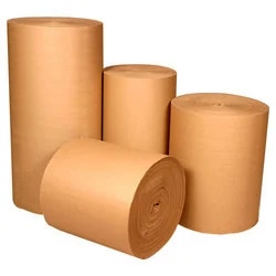 Our offered Corrugated Rolls are made with the use of best pulp which is procured from us in many patterns. These rolls are reliable in working and completely safe from tear. Light in weight it is easy to fold and completely resistant to damage by any factor. Moreover to this, these corrugated rolls are quality checked by all professionals. Features:Easy to carryWeather proofTear resistant