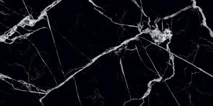 Introducing Lombardia Black: a chic, high-gloss vitrified tile in 600x1200mm size. Its alluring black shade brings contemporary elegance, adding a touch of modernity to any space.