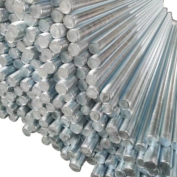 Product SpecificationMaterial	mild steelSize	M6 , M8 , M10 , M12 , M14 , M16 , M18 , M20 , M 24 , M30 , M36Brand	ASHUGrade	4.6 , 4.8 , 5.6 . 8.8 , 10.9 , 12.9Country of Origin	Made in IndiaMinimum Order Quantity	50 KgProduct Descriptionwe specialize in providing with the finest quality of zinc plated threaded rods