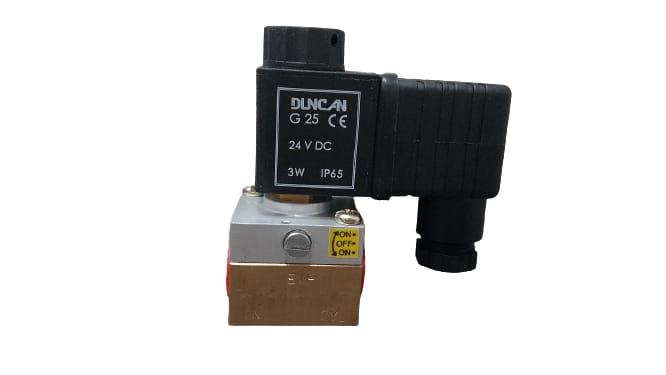 3/2 WAY SOLENOID VALVE WITH MO 1/4 INCH FOR MORE ENQUIRIES CONTACT US THROUGH OUR MAIL CENTRALAGENCIES.DELHI@GMAIL.COM OR CALL US ON 7503126000 OR 7503126008 