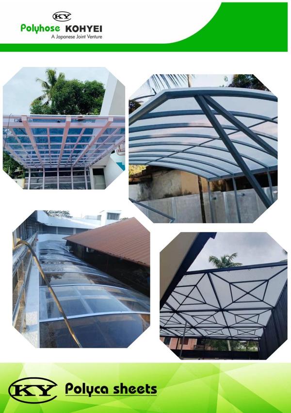 Poly Carbonate compact clear 2 mm