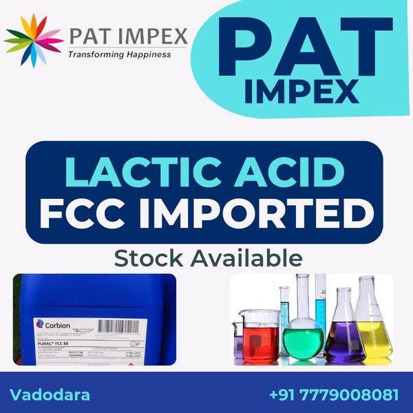 LACTIC ACID CORBION THAILAND, LACTIC ACID PURAC,MEAT GRADE LACTIC ACID, PURAC THAILAND, CARBION THAILAND LACTIC ACID STOCK AVAILABLE, IMPORTER OF PURAC LACTIC ACID IN INDIA,