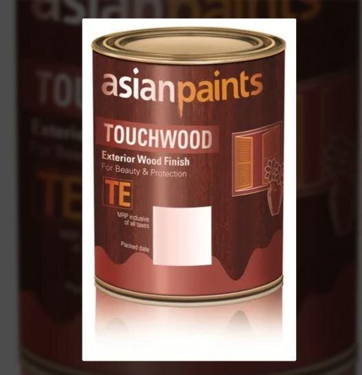 Post Painting Care:- For removing stains on tiles and metal surfaces, apply NC Thinner on the surface and wipe clean.If stains are difficult to remove, scrapping can be done after applying NC thinner on the stained area.Precautions need to be taken while spraying / brushing, like masking of adjourning areas with suitable material, as the stains may be difficult to remove if present on wood or coated wooden and wall surfaces.TECHNICAL DETAILSa. Drying time: Surface dry time 60 minutes. Tack Free time 4 hrs.b. Gloss levels: 80% minimum (Glossy) and 15-25% (Matt) on coated wooden pannel at 60º Gloss Head.c. Flash point (IS 101/1987, Part 1, Sec 6): Above 30ºC (86ºF)d. Stability of thinned paint: To be used within 24 hourse. Shelf Life: 3 years from date of manufacture in original tightly closed container away from direct sunlight and extensive heat.PRECAUTIONSFor optimum performance, Asian Paints Woodtech Touchwood must be applied at a temperature between 20°C and 40°C and humidity not above 75%Do not over-thin and mix according to recommended ratiosStir well and strain before use. We are also providing services for home painting.