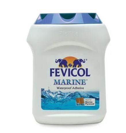Fevicol Marine Waterproof AdhesiveRs 1,484 / KGGet Latest PricePackaging Size	5 KgBrand	PidilitePackaging Type	Plastic BoxForm	Semi LiquidCountry of Origin	Made in IndiaSuitable For	Marine PlywoodFevicol Marine Waterproof AdhesiveAdditional Information:Delivery Time: 2-5 days