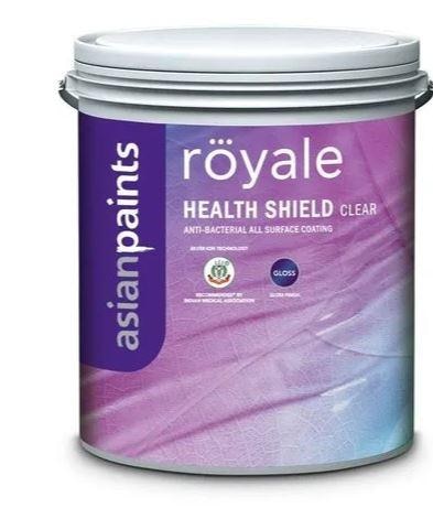 Royale Health Shield Luxury Emulsion is a revolutionary indoor paint equipped with Silver Ion Technology which kills 99% of infection-causingbacteria on the painted surface; providing a more hygienic environment at home. It also improves indoor air quality by reducing formaldehyde, a harmful pollutant. First paint in India with silver ion technology to be recommended by the Indian Medical Association.We are also providing services for home painting.Additional Information:Delivery Time: 2-5 days