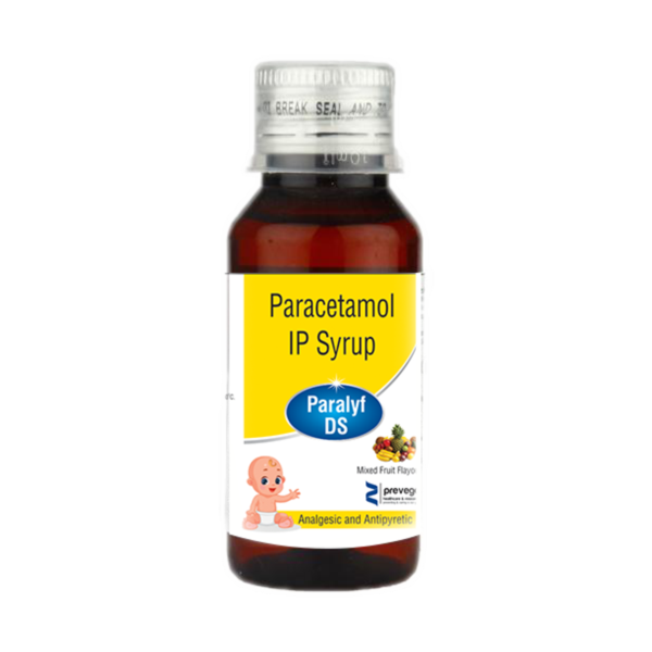 PARALYF DS Suspension is a widely prescribed medicine that helps to ease pain and bring down high body temperature (fever). In children, it treats conditions like headache, toothache, body ache, fever, and common cold.