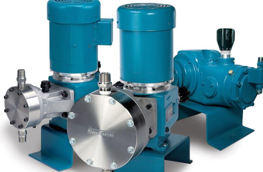 A metering pump moves a precise volume of liquid in a specified time period providing an accurate volumetric flow rate. Delivery of fluids in precise 