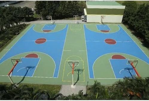 Acrylic Basketball Court Flooring