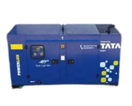 Power (kVA)	                         100 kVABrand	                                 TATA PowerluxModel	                                 TPDG100 (DG Model )Phase	                                 Three PhaseFuel Tank Capacity	         205 LAspiration	                         TCICCooling System	                 LiquidNoise Level	                         Silent or SoundproofRated Current	                 139 AmpWeight	                                 1710 KgFuel type	                         DieselDimension	                         3700 x 1200 x 1600 mm (L x B x H)Power kW	                         80 kWNo Of Cylinder	                 6Engine Model	                 697TC52Brake Horsepower	        125 BHP